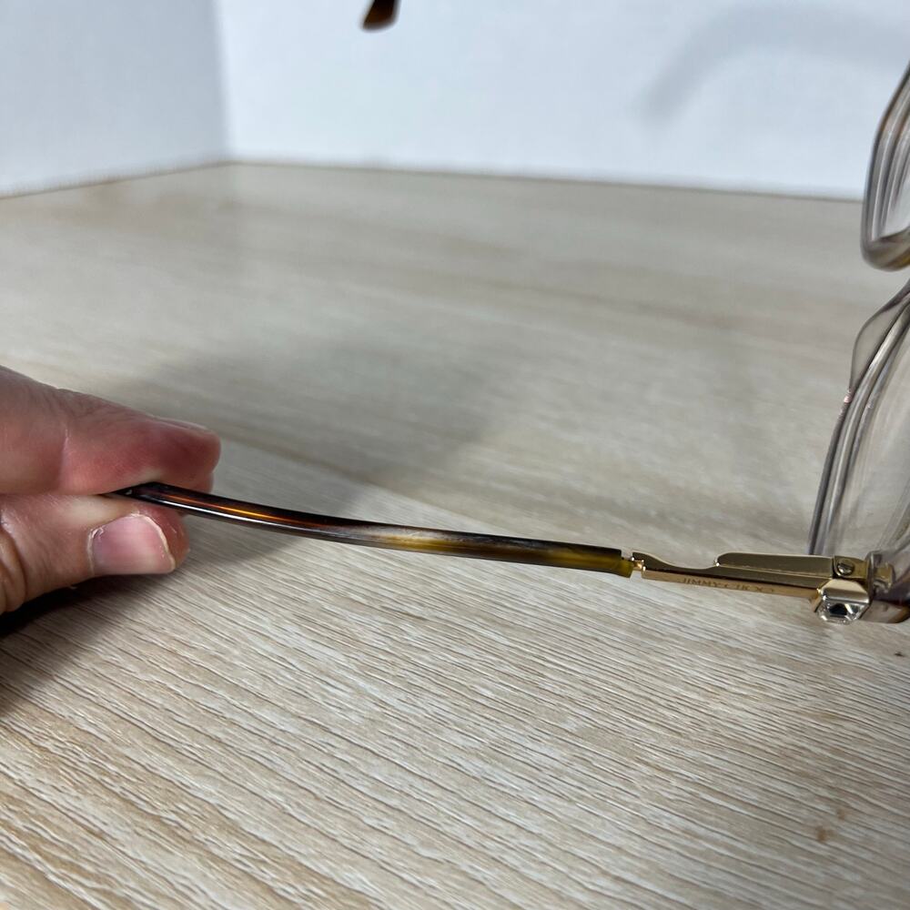 Jimmy Choo JC274 DXH Eyeglasses PARTS ONLY Tortoise Shell Frames Italy 145 - Picture 5 of 16